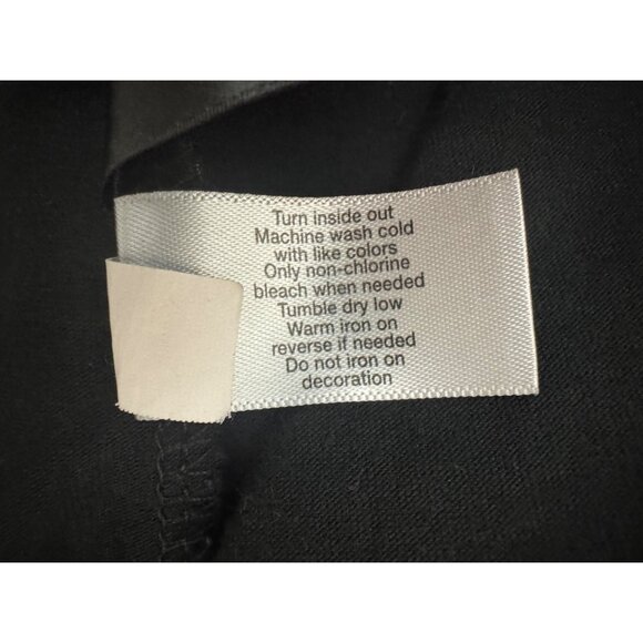 Lane‎ Bryant ACDC Soft T-Shirt Dress Black Studded Size 14/16 1X Plus Band Tee - Picture 10 of 10